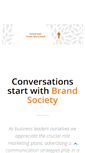 Mobile Screenshot of joinbrandsociety.com